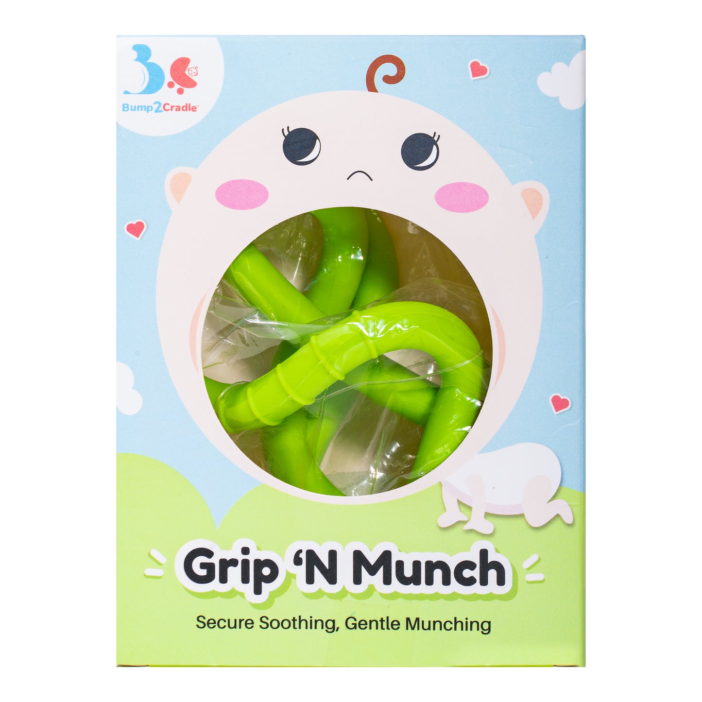 Gum Soothing Silicone Teether for Little Teeth Bump2Cradle