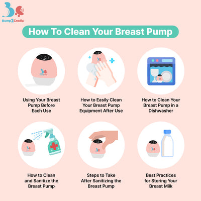 How To Clean Your Breast Pump