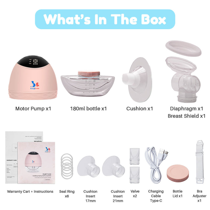 Pump'N Go: Hands-Free Breast Pump & Nipple Corrector - Bump2cradle