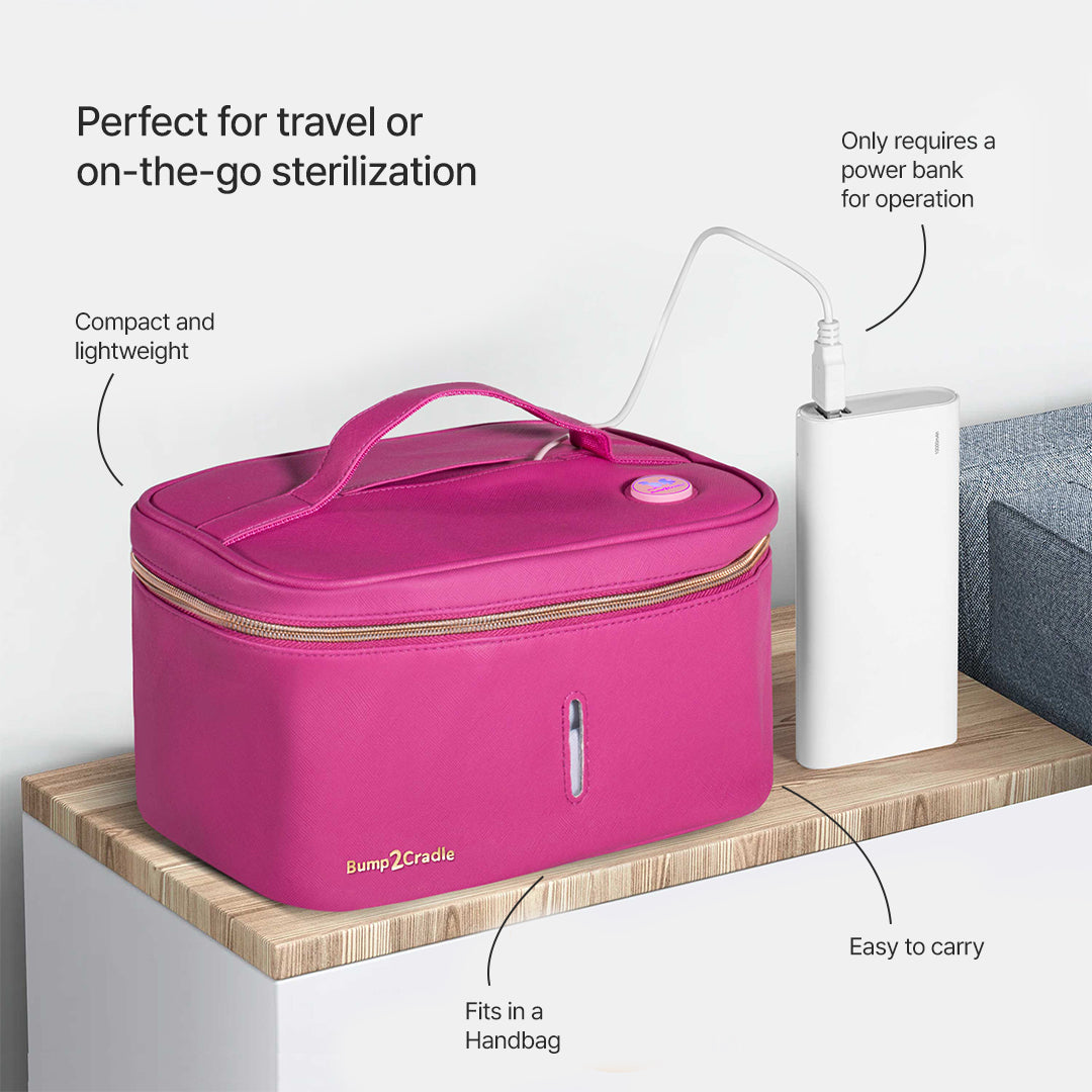 Porta Pure Portable UV Sterilizer for Bottles & More – Exclusive at Bump2Cradle