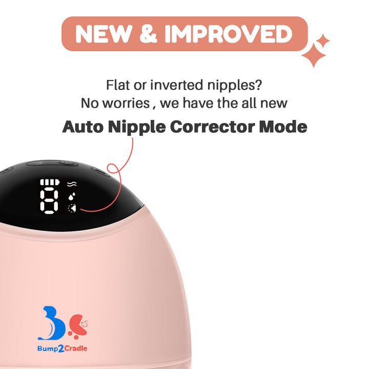 Pump'N Go: Hands-Free Breast Pump & Nipple Corrector - Bump2cradle