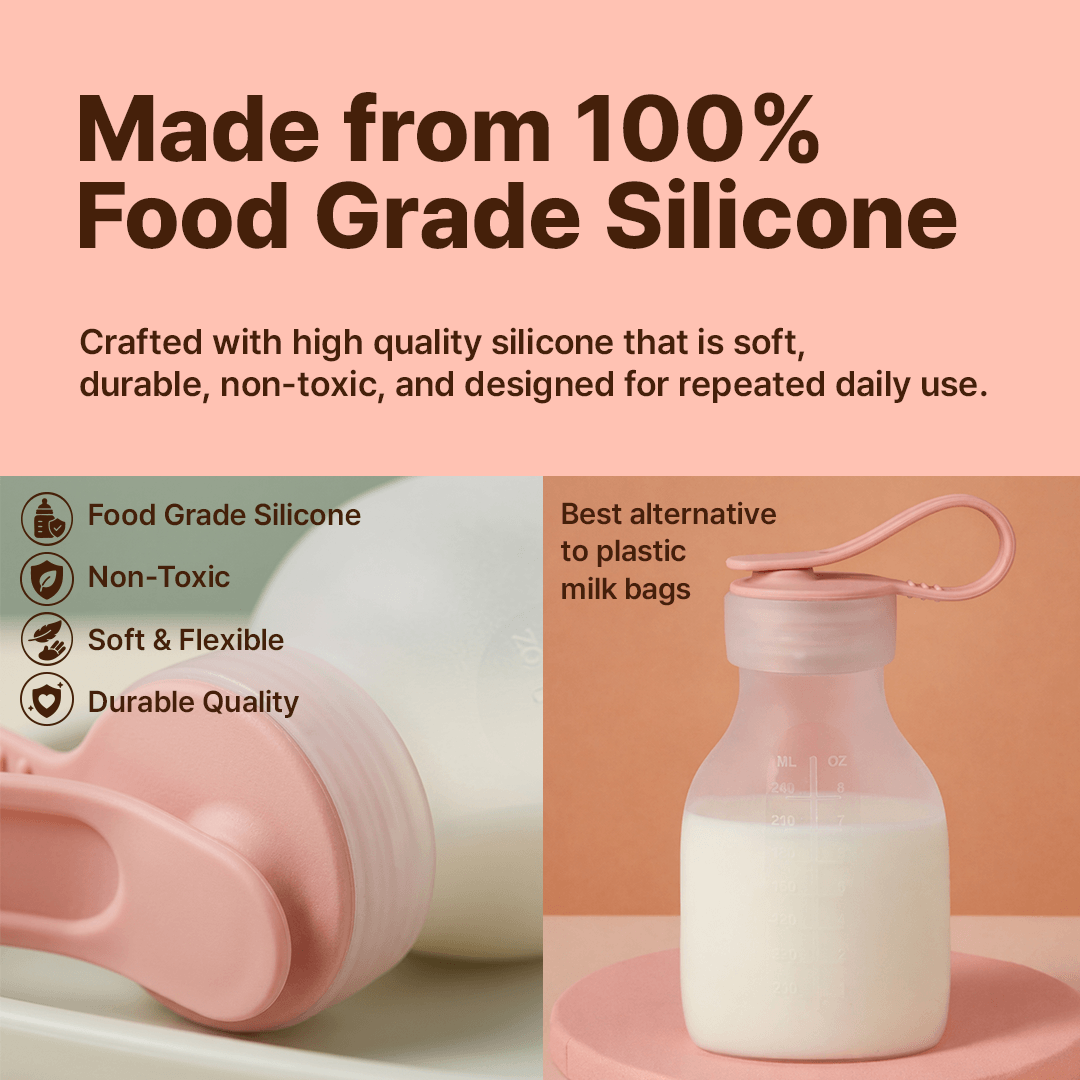 Store ’N Pour   Silicone Milk Storage Bags